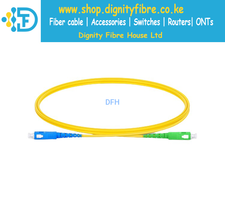 Patch cord 5 meter SC/UPC - SC/APC