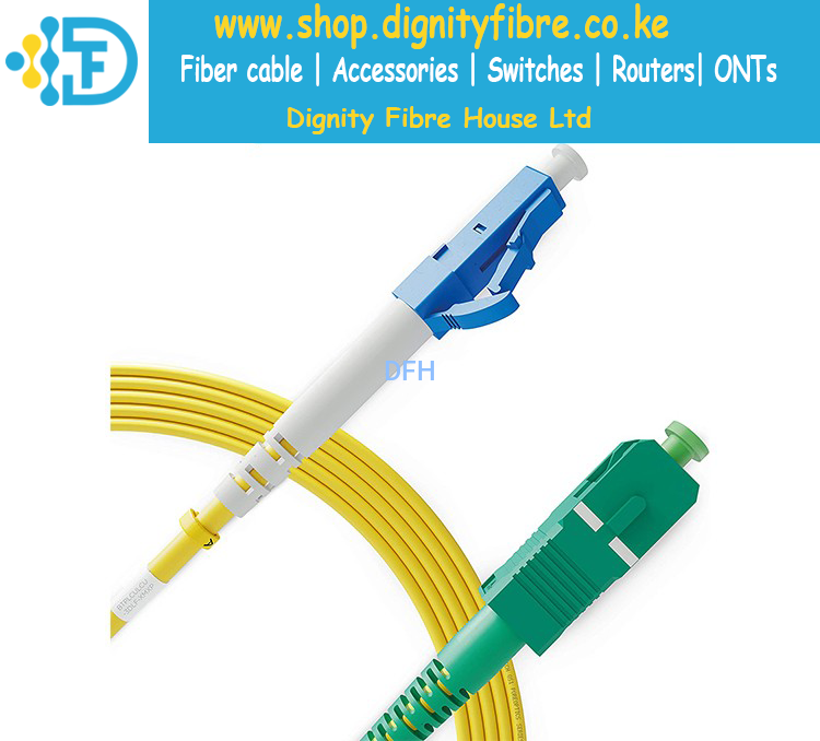 Patch Cord - 5 meter SC/APC - LC/UPC