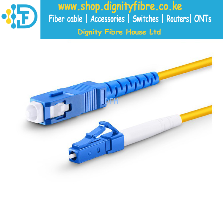 Patch cord 5 meter SC/UPC - LC/UPC