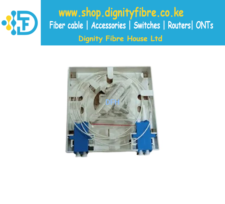 Access Terminal Box (ATB) - Loaded with LC Duplex adapters and pigtails